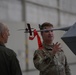 15 AF Commander and Command Chief visit 25th ATKW at Creech AFB