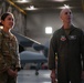 15 AF Commander and Command Chief visit 25th ATKW at Creech AFB