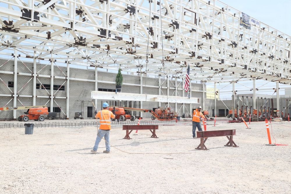 Topping Out Ceremony for Future MCAS Miramar Aircraft Maintenance Hangar