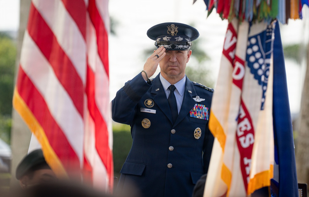 SOUTHCOM Retirement and Relinquishment-of-Command Ceremony