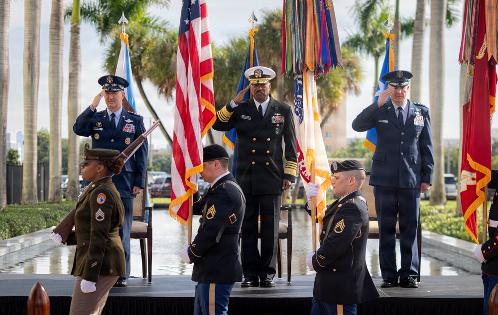 SOUTHCOM Retirement and Relinquishment-of-Command Ceremony