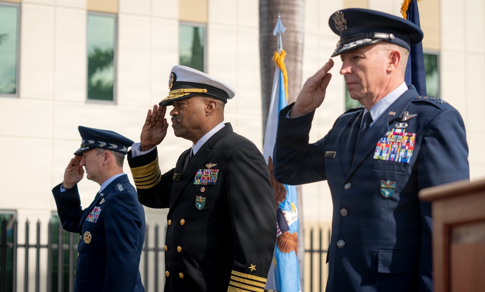 SOUTHCOM Retirement and Relinquishment-of-Command Ceremony