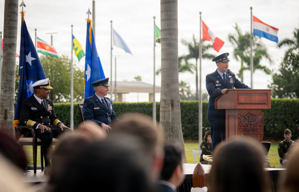 SOUTHCOM Retirement and Relinquishment-of-Command Ceremony