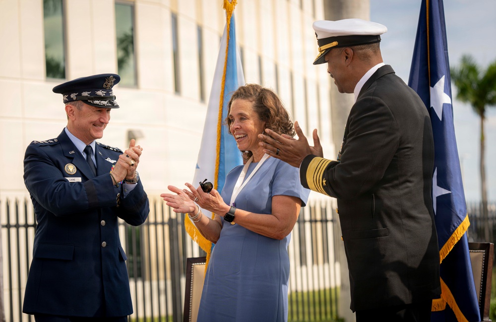 SOUTHCOM Retirement and Relinquishment-of-Command Ceremony