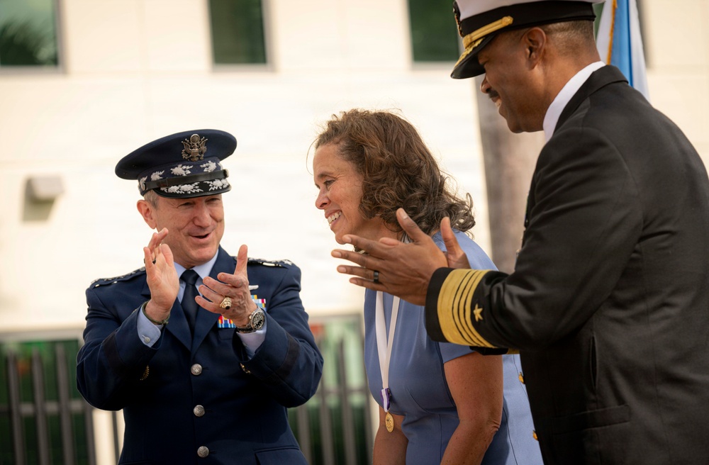 SOUTHCOM Retirement and Relinquishment-of-Command Ceremony