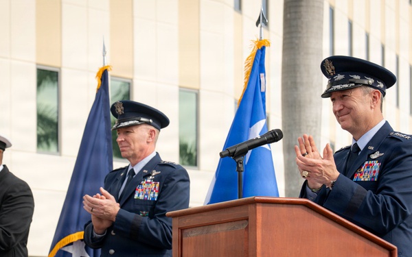 SOUTHCOM Retirement and Relinquishment-of-Command Ceremony