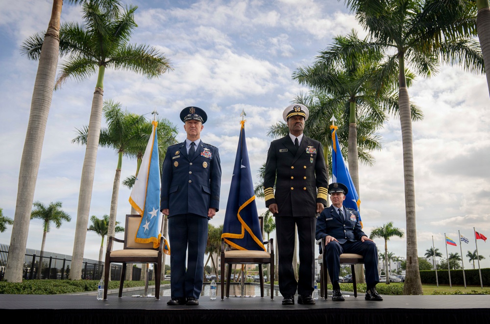 SOUTHCOM Retirement and Relinquishment-of-Command Ceremony