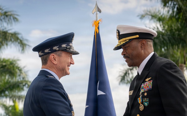 SOUTHCOM Retirement and Relinquishment-of-Command Ceremony