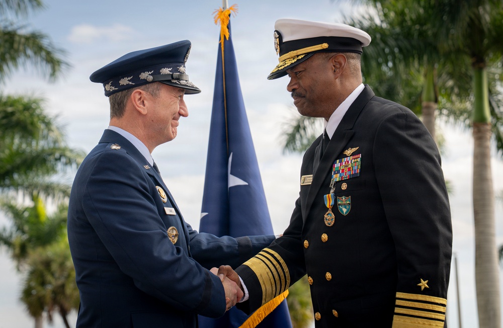 SOUTHCOM Retirement and Relinquishment-of-Command Ceremony