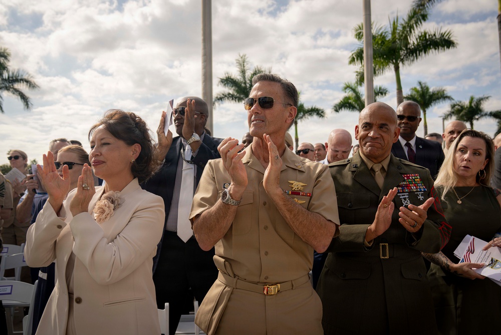 SOUTHCOM Retirement and Relinquishment-of-Command Ceremony