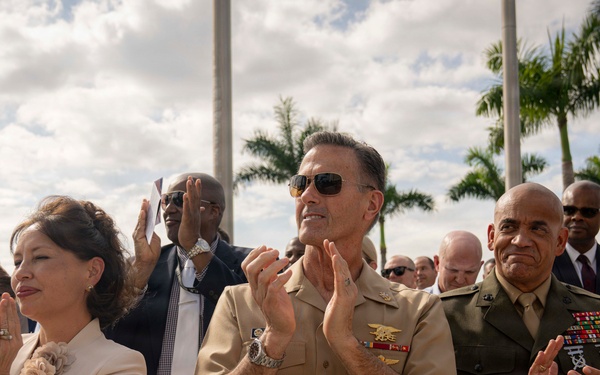 SOUTHCOM Retirement and Relinquishment-of-Command Ceremony