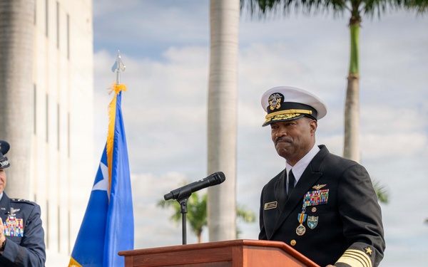 SOUTHCOM Retirement and Relinquishment-of-Command Ceremony