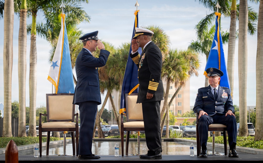 SOUTHCOM Retirement and Relinquishment-of-Command Ceremony