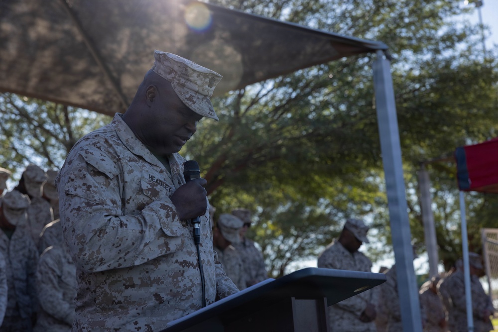 CLB 15 Transfers Authority to 1st CEB