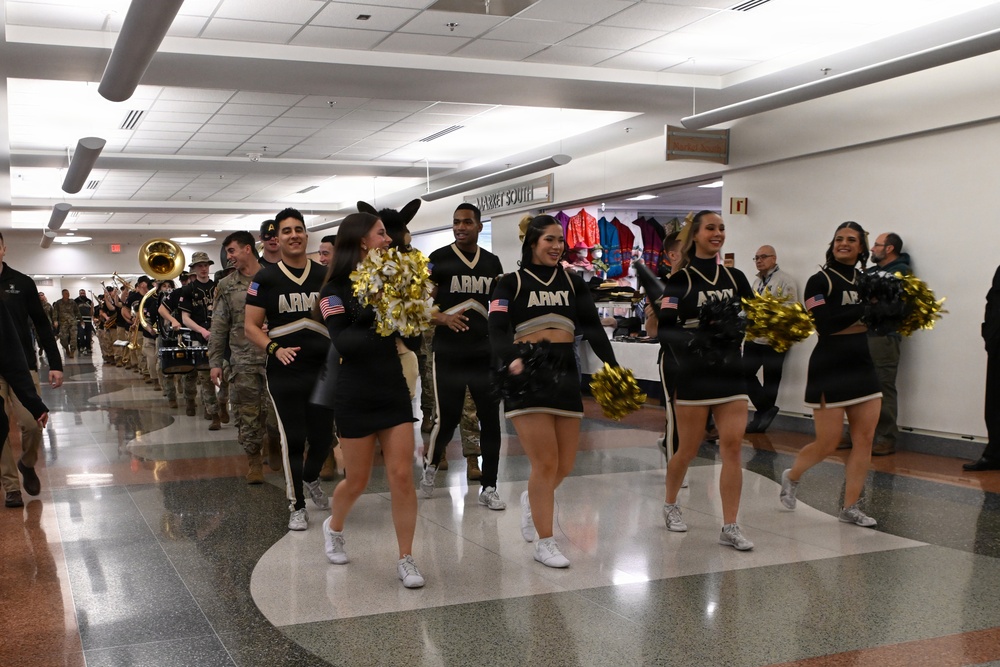 Army-Navy Pep Rally at the Pentagon 2025