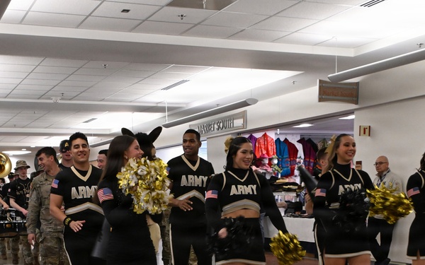 Army-Navy Pep Rally at the Pentagon 2025