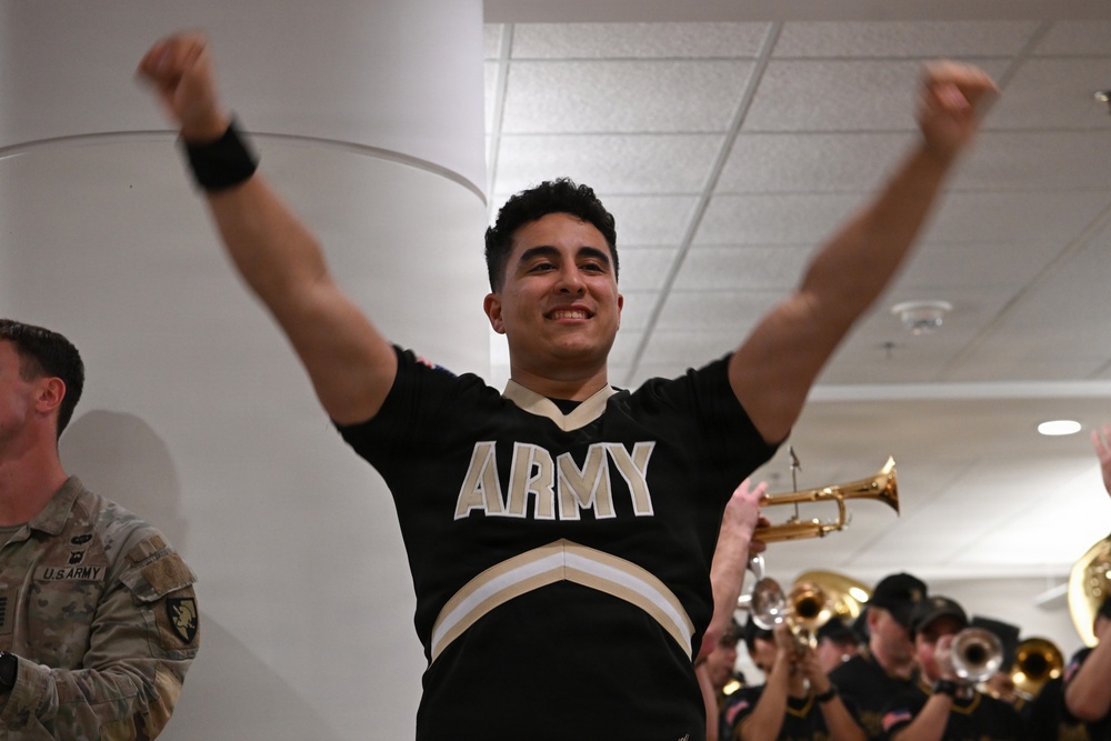 Army-Navy Pep Rally at the Pentagon 2025