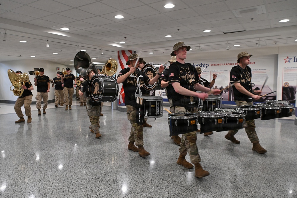 Army-Navy Pep Rally at the Pentagon 2025