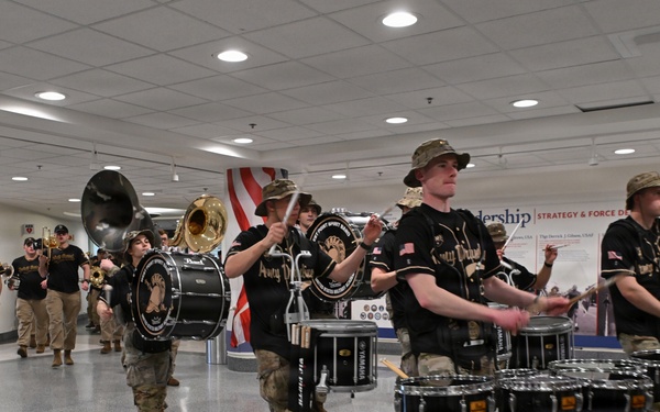 Army-Navy Pep Rally at the Pentagon 2025