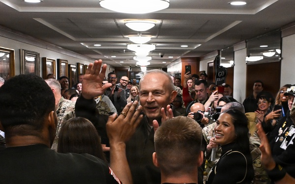 Army-Navy Pep Rally at the Pentagon 2025