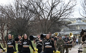 Army-Navy Pep Rally at the Pentagon 2025