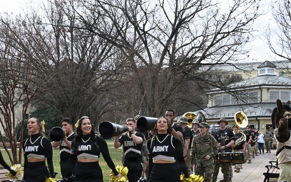 Army-Navy Pep Rally at the Pentagon 2025