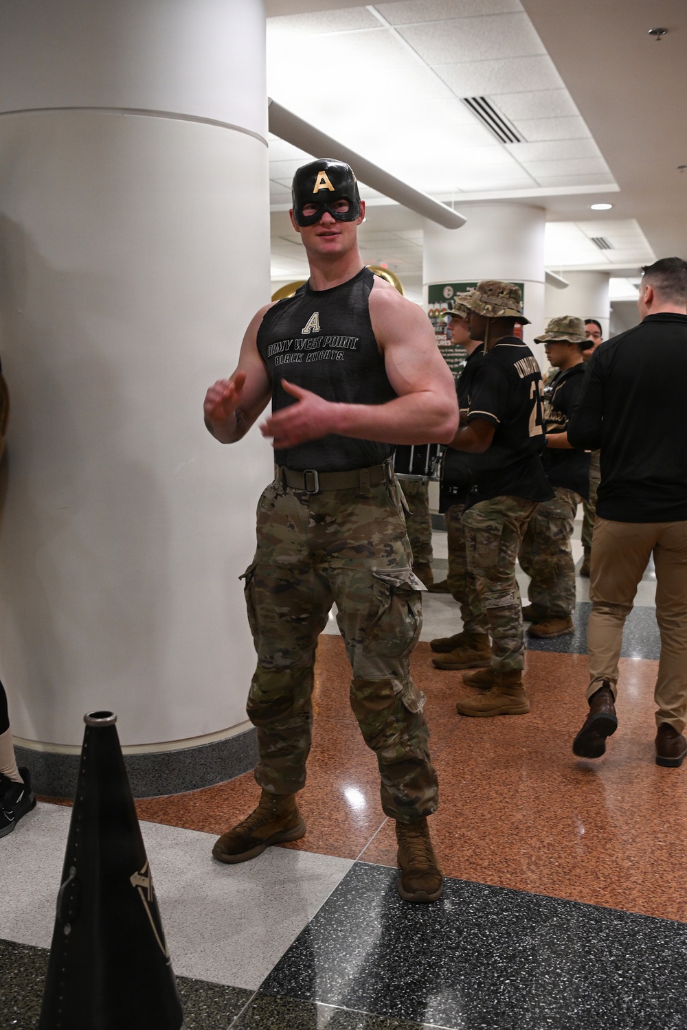 Army-Navy Pep Rally at the Pentagon 2025