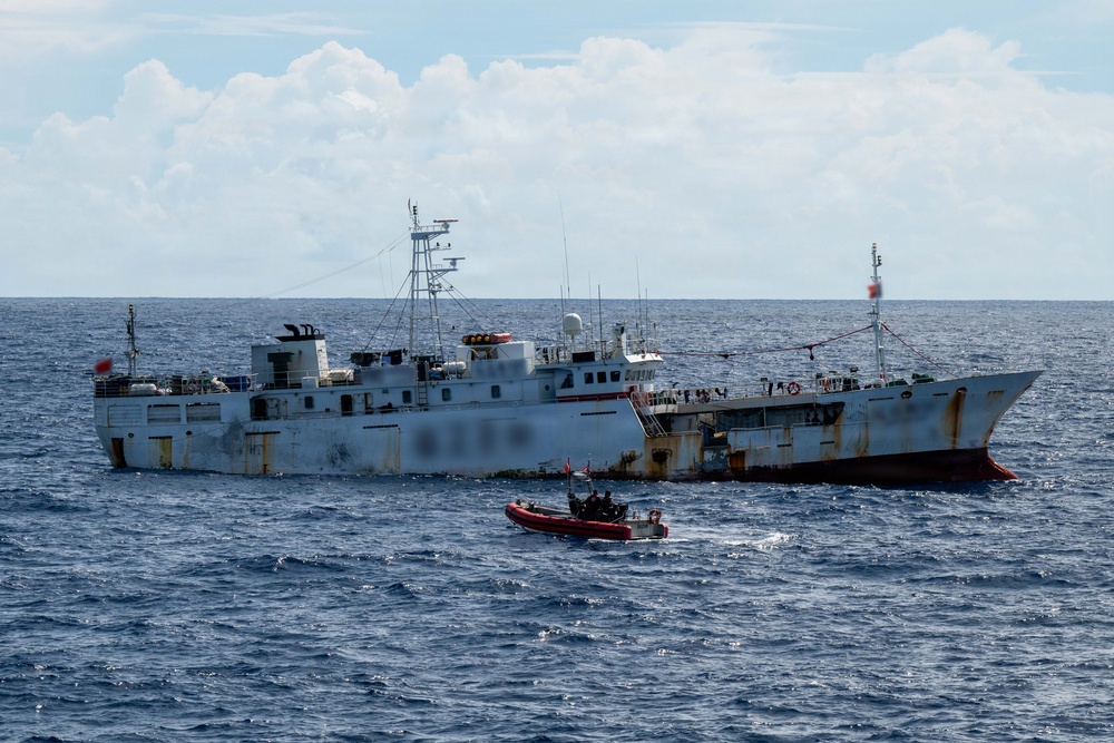 U.S. Coast Guard, partners conduct boardings off Papua New Guinea