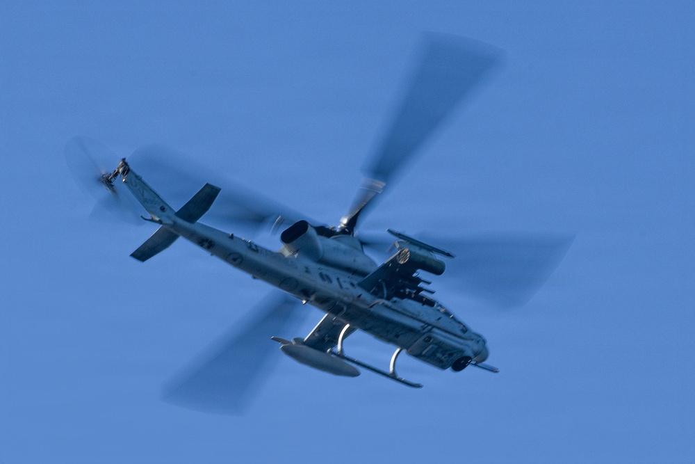 U.S. Marines with 1st Recon Bn. conduct maritime domain awareness during Steel Knight 25