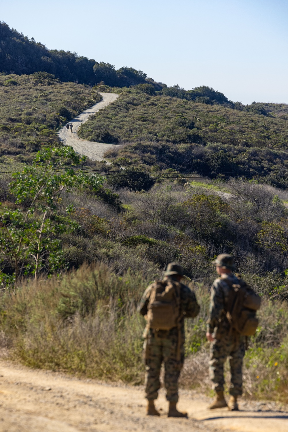 9th Communication Battalion Marines participate in land navigation course