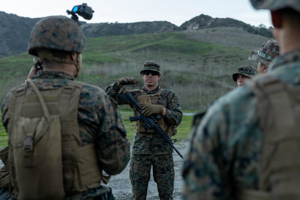 1st DSB Perform Night Driving Operation