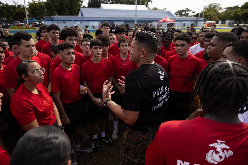 SMMC participates in Recruiting Station Fort Lauderdale’s field meet in Puerto Rico