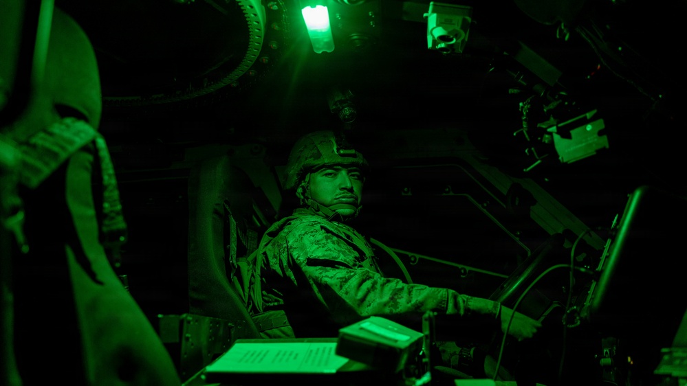 1st DSB Perform Night Driving Operation