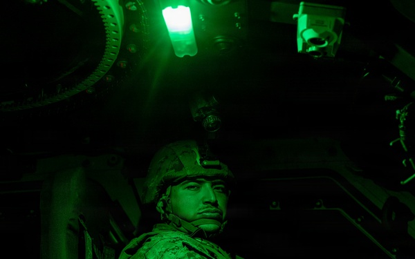 1st DSB Perform Night Driving Operation