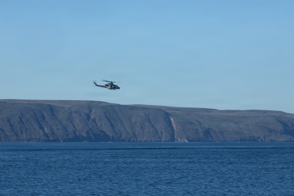 U.S. Marines with 1st Recon Bn. conduct maritime domain awareness during Steel Knight 25