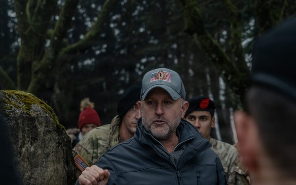 101st Airborne Division Soldiers Attend a Staff Ride During Bastogne 81