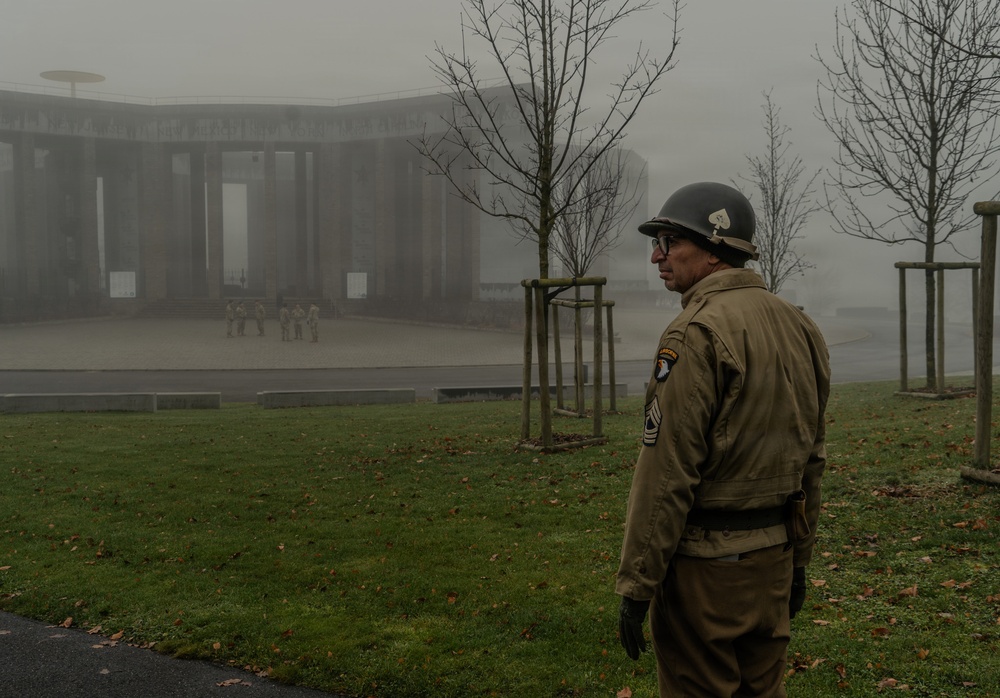 101st Airborne Division Soldiers Attend a Staff Ride During Bastogne 81
