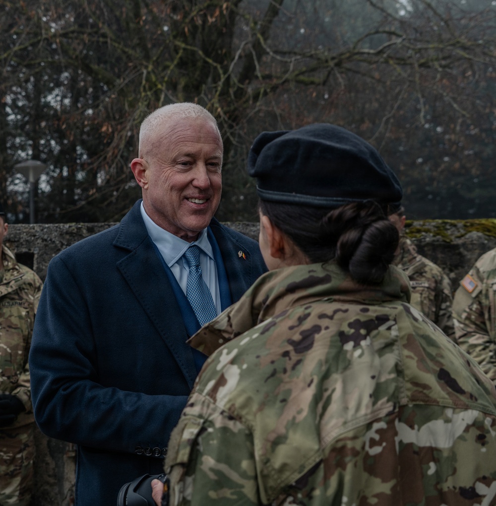 101st Airborne Division Soldiers Attend a Staff Ride During Bastogne 81