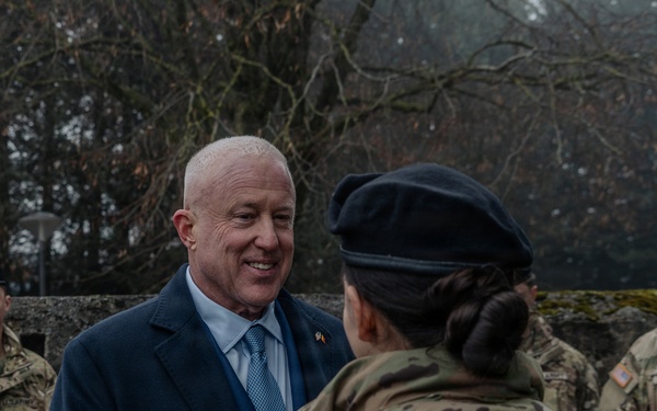101st Airborne Division Soldiers Attend a Staff Ride During Bastogne 81