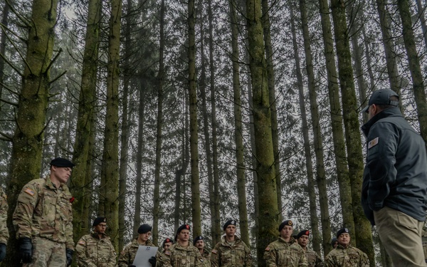 101st Airborne Division Soldiers Attend a Staff Ride During Bastogne 81
