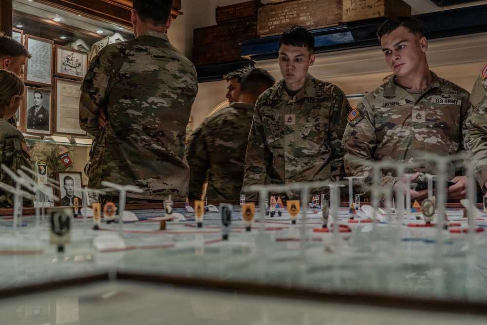 101st Airborne Division Soldiers Attend a Staff Ride During Bastogne 81