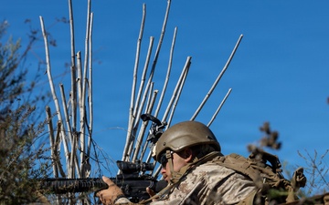 1st MLG Marines Built Trench-Based Logistics Site to Sustain Dispersed Forces