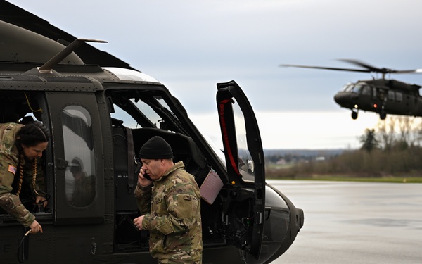 Washington National Guard provides aviation support in Skagit County