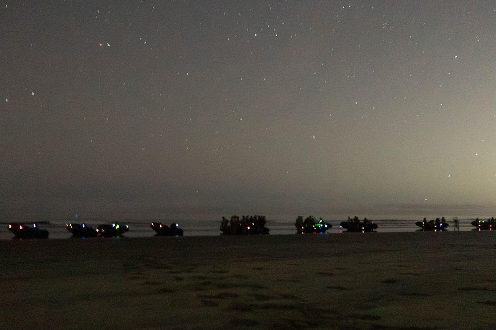 V1/1 Marines conduct Boat Raid Course