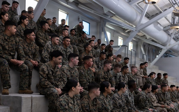 Headquarters and Service Battalion Swim Qualification