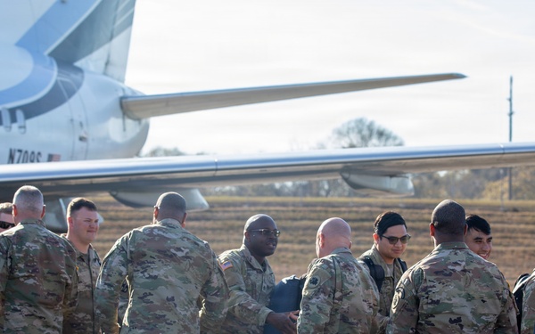 Shaking hands on down the line