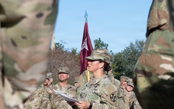 AR-MEDCOM Soldiers learn about H2F for the holiday season