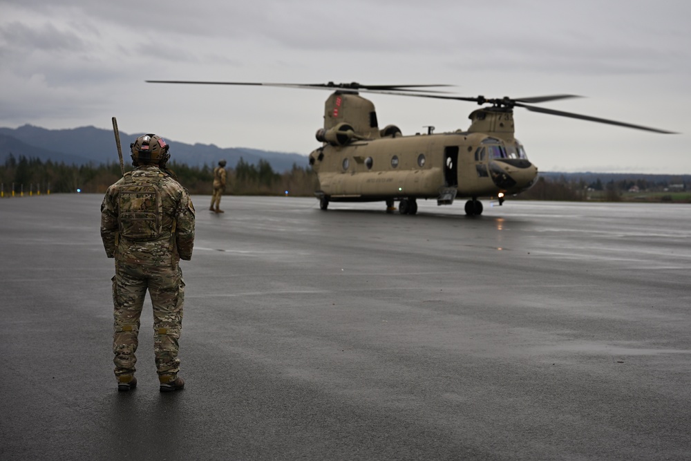 Washington National Guard provides aviation support in Skagit County