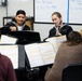 Navy musicians work with students in Juneau