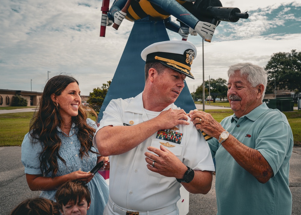 Commander James Angerman Promotes to Captain